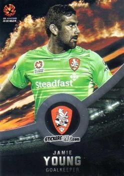 Cromo Jamie Young - Football Australia Trading Cards 2016-2017 n. 72s - Tap'N'Play