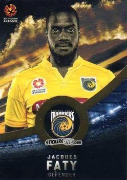 Figurina Jacques Faty - Football Australia Trading Cards 2016-2017 n. 78g - Tap'N'Play