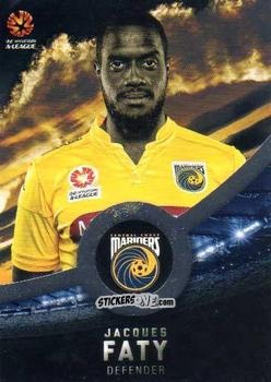 Figurina Jacques Faty - Football Australia Trading Cards 2016-2017 n. 78s - Tap'N'Play