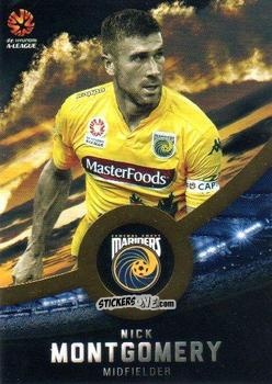 Figurina Nick Montgomery - Football Australia Trading Cards 2016-2017 n. 82g - Tap'N'Play