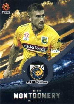 Figurina Nick Montgomery - Football Australia Trading Cards 2016-2017 n. 82s - Tap'N'Play