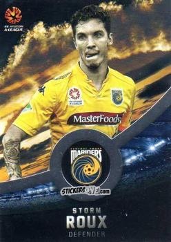Figurina Storm Roux - Football Australia Trading Cards 2016-2017 n. 87s - Tap'N'Play