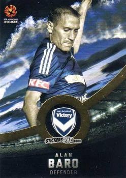 Cromo Alan Baro - Football Australia Trading Cards 2016-2017 n. 108g - Tap'N'Play