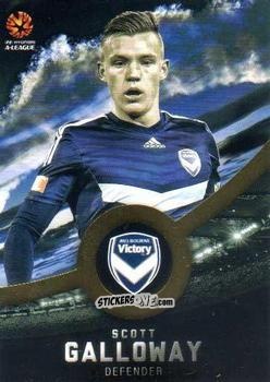 Sticker Scott Galloway - Football Australia Trading Cards 2016-2017 n. 113g - Tap'N'Play