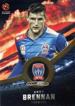 Sticker Andy Brennan - Football Australia Trading Cards 2016-2017 n. 124g - Tap'N'Play