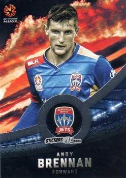 Sticker Andy Brennan - Football Australia Trading Cards 2016-2017 n. 124s - Tap'N'Play