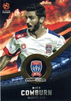 Sticker Nick Cowburn - Football Australia Trading Cards 2016-2017 n. 127g - Tap'N'Play