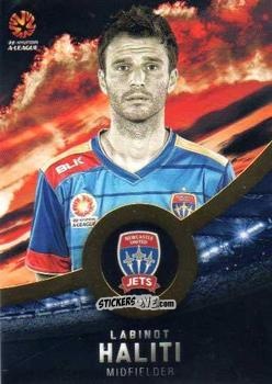 Sticker Labinot Haliti - Football Australia Trading Cards 2016-2017 n. 128g - Tap'N'Play