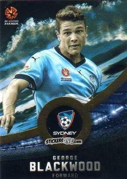 Figurina George Blackwood - Football Australia Trading Cards 2016-2017 n. 154g - Tap'N'Play