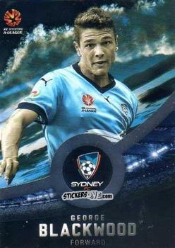 Figurina George Blackwood - Football Australia Trading Cards 2016-2017 n. 154s - Tap'N'Play