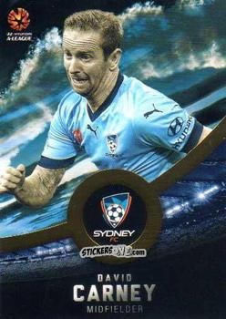 Figurina David Carney - Football Australia Trading Cards 2016-2017 n. 158g - Tap'N'Play