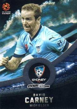 Figurina David Carney - Football Australia Trading Cards 2016-2017 n. 158s - Tap'N'Play