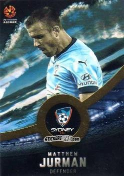 Figurina Matthew Jurman - Football Australia Trading Cards 2016-2017 n. 163g - Tap'N'Play