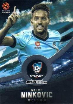 Figurina Milos Ninkovic - Football Australia Trading Cards 2016-2017 n. 164s - Tap'N'Play