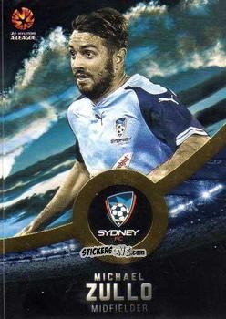Figurina Michael Zullo - Football Australia Trading Cards 2016-2017 n. 168g - Tap'N'Play