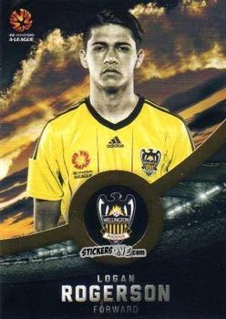 Sticker Logan Rogerson - Football Australia Trading Cards 2016-2017 n. 183g - Tap'N'Play