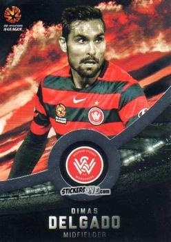Figurina Dimas Delgado - Football Australia Trading Cards 2016-2017 n. 191s - Tap'N'Play