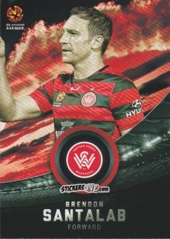 Cromo Brendon Santalab - Football Australia Trading Cards 2016-2017 n. 198 - Tap'N'Play