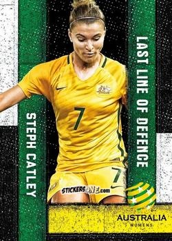 Cromo Steph Catley - Football Australia Trading Cards 2016-2017 n. LL-02 - Tap'N'Play