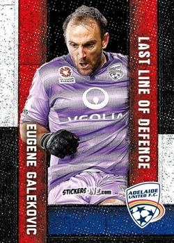 Cromo Eugene Galekovic - Football Australia Trading Cards 2016-2017 n. LL-03 - Tap'N'Play