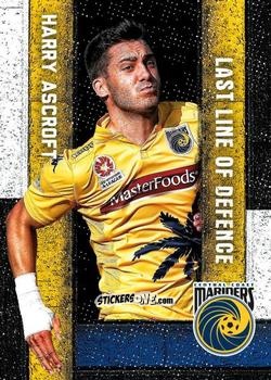 Cromo Harry Ascroft - Football Australia Trading Cards 2016-2017 n. LL-05 - Tap'N'Play