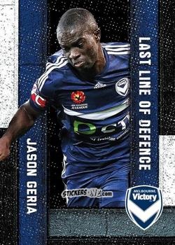 Figurina Jason Geria - Football Australia Trading Cards 2016-2017 n. LL-07 - Tap'N'Play