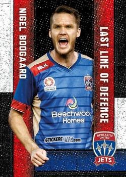 Sticker Nigel Boogaard - Football Australia Trading Cards 2016-2017 n. LL-08 - Tap'N'Play