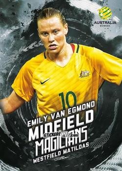 Figurina Emily van Egmond - Football Australia Trading Cards 2016-2017 n. MM-02 - Tap'N'Play