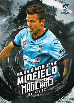 Figurina Milos Dimitrijevic - Football Australia Trading Cards 2016-2017 n. MM-10 - Tap'N'Play