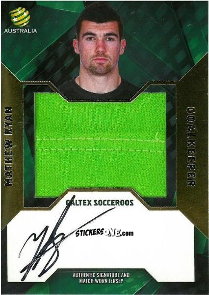 Figurina Mathew Ryan - Football Australia Trading Cards 2016-2017 n. PS-01 - Tap'N'Play