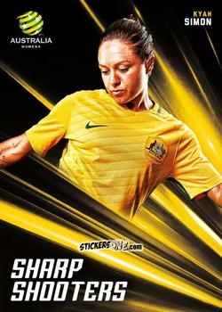 Figurina Kyah Simon - Football Australia Trading Cards 2016-2017 n. SH-02 - Tap'N'Play