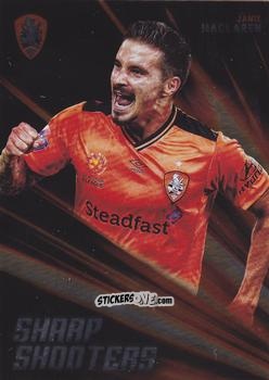 Cromo Jamie MacLaren - Football Australia Trading Cards 2016-2017 n. SH-04 - Tap'N'Play