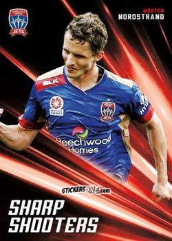 Sticker Morten Nordstrand - Football Australia Trading Cards 2016-2017 n. SH-08 - Tap'N'Play