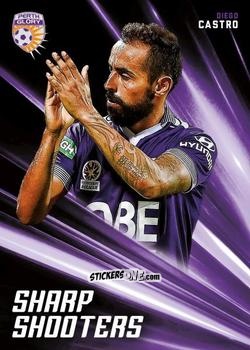 Figurina Diego Castro - Football Australia Trading Cards 2016-2017 n. SH-09 - Tap'N'Play