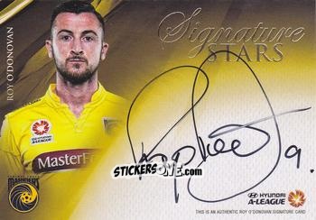 Cromo Roy O'Donovan - Football Australia Trading Cards 2016-2017 n. SS-03 - Tap'N'Play
