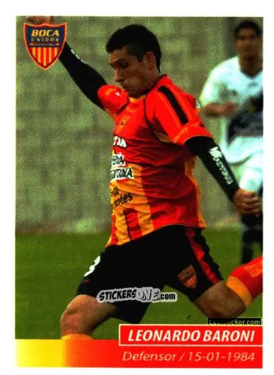 Sticker Leonardo Baroni - Fùtbol Argentino 2011 n. 106 - Panini
