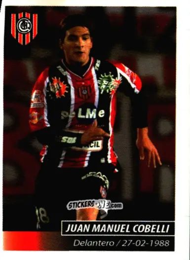 Sticker Juan Manuel Cobelli - Fùtbol Argentino 2011 n. 121 - Panini