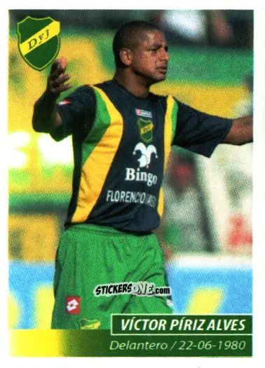 Sticker Víctor Píriz Alves - Fùtbol Argentino 2011 n. 133 - Panini