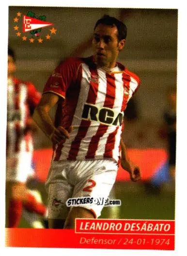 Sticker Leandro Desábato - Fùtbol Argentino 2011 n. 149 - Panini