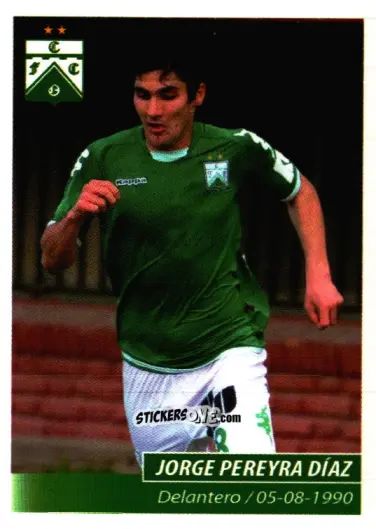 Sticker Jorge Pereyra Díaz - Fùtbol Argentino 2011 n. 171 - Panini