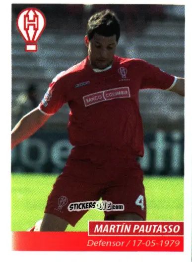 Sticker Martín Pautasso - Fùtbol Argentino 2011 n. 204 - Panini