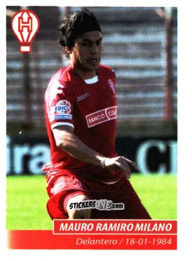 Sticker Mauro Ramiro Milano - Fùtbol Argentino 2011 n. 213 - Panini