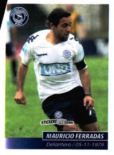Cromo Mauricio Ferradas - Fùtbol Argentino 2011 n. 234 - Panini