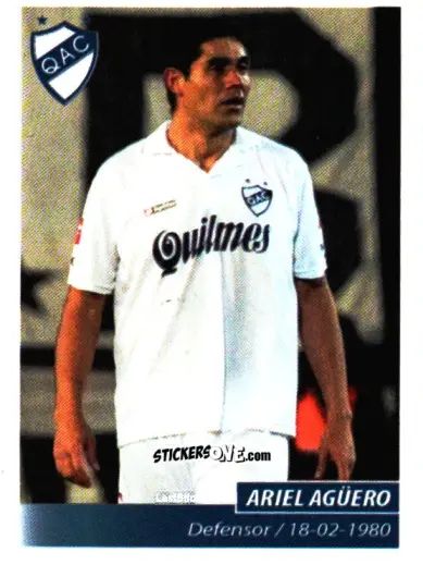 Sticker Ariel Agüero - Fùtbol Argentino 2011 n. 281 - Panini