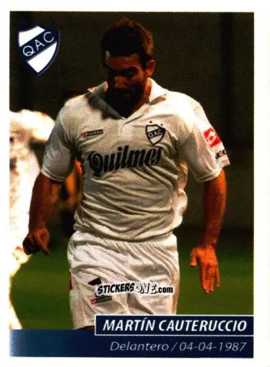 Cromo Martín Cauteruccio - Fùtbol Argentino 2011 n. 291 - Panini