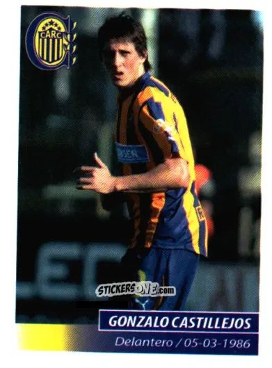 Sticker Gonzalo Castillejos - Fùtbol Argentino 2011 n. 329 - Panini