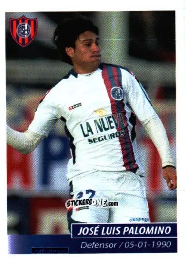Sticker José Luis Palomino - Fùtbol Argentino 2011 n. 334 - Panini