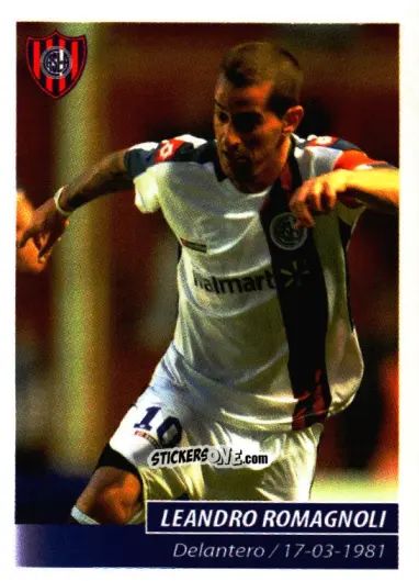 Sticker Leandro Romagnoli - Fùtbol Argentino 2011 n. 340 - Panini