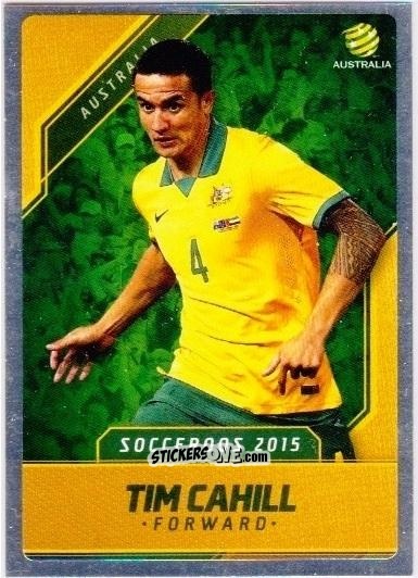 Figurina Tim Cahill - Football Australia Trading Cards 2015-2016 n. 4s - Tap'N'Play