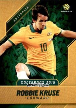 Figurina Robbie Kruse - Football Australia Trading Cards 2015-2016 n. 9 - Tap'N'Play